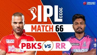 PBKS vs RR Cricket Scorecard, 66th Match at Dharamsala.